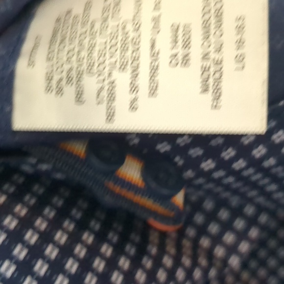 NWOT Modern Ambition Shirt Mens Large Button Long Sleeve Business  Blue Preppy - Picture 6 of 9